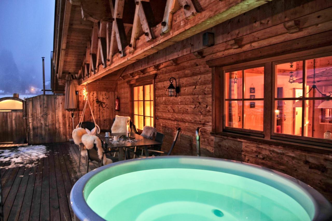 Luxury Chalets Wiesenruh Bichlbach Kültér fotó